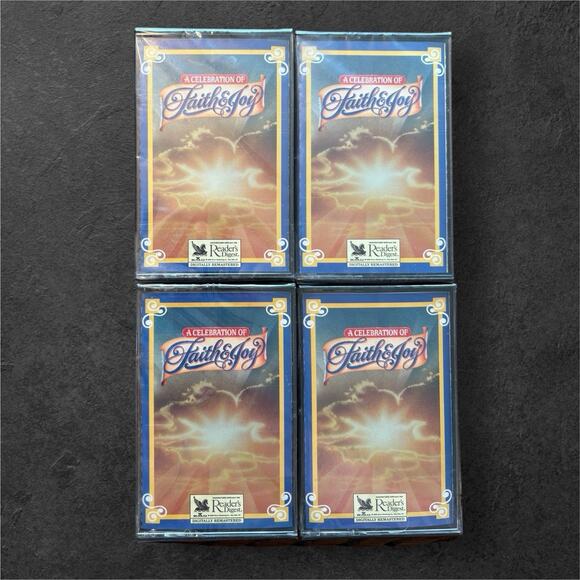A Celebration Of Faith And Joy 4 Part Cassette Series Readers Digest New Sealed - Picture 1 of 6